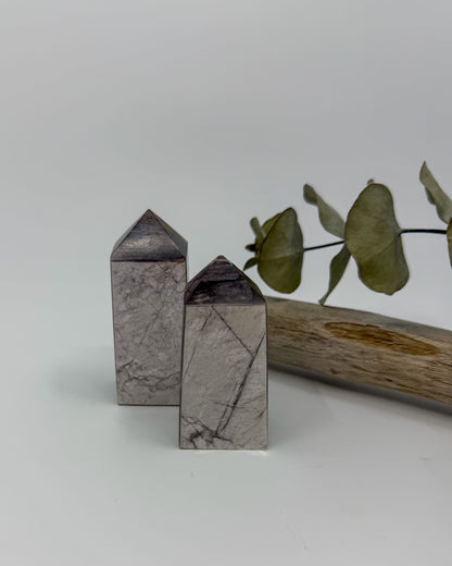 Chunky Gem Lepedolite Obelisk -CHOOSE YOUR OWN-