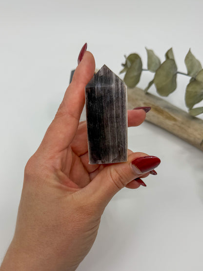 Chunky Gem Lepedolite Obelisk -CHOOSE YOUR OWN-