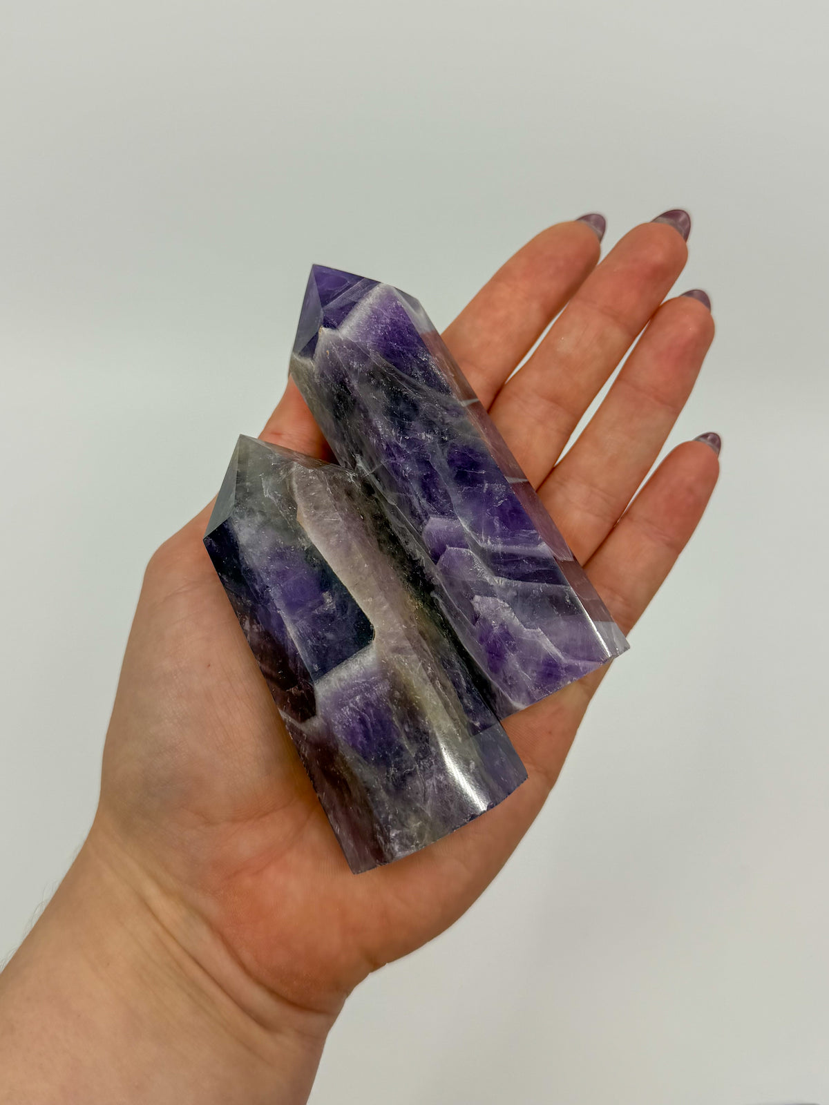 Chevron Amethyst Tower