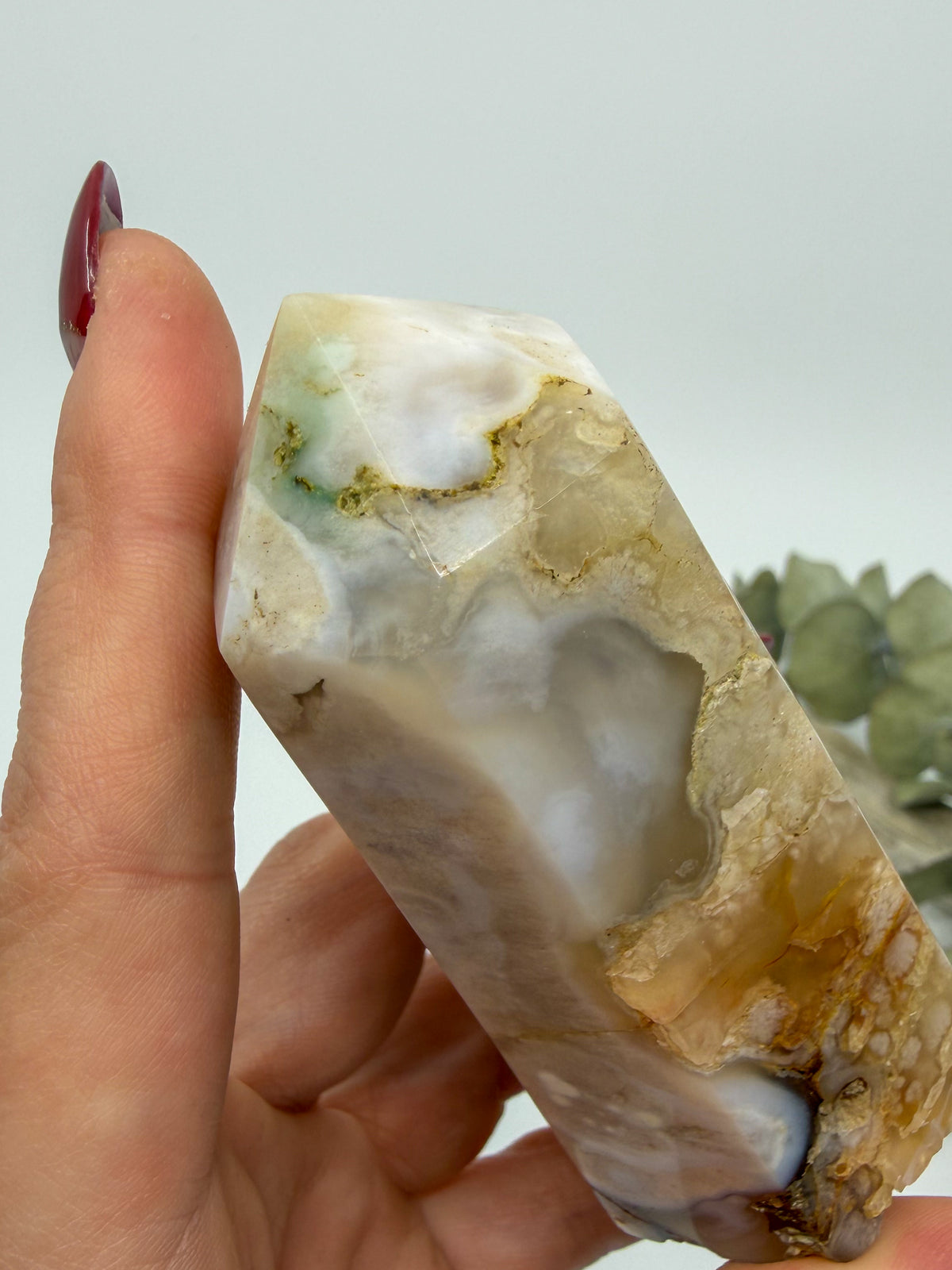 Flower Agate Tower -CHOOSE YOUR OWN-