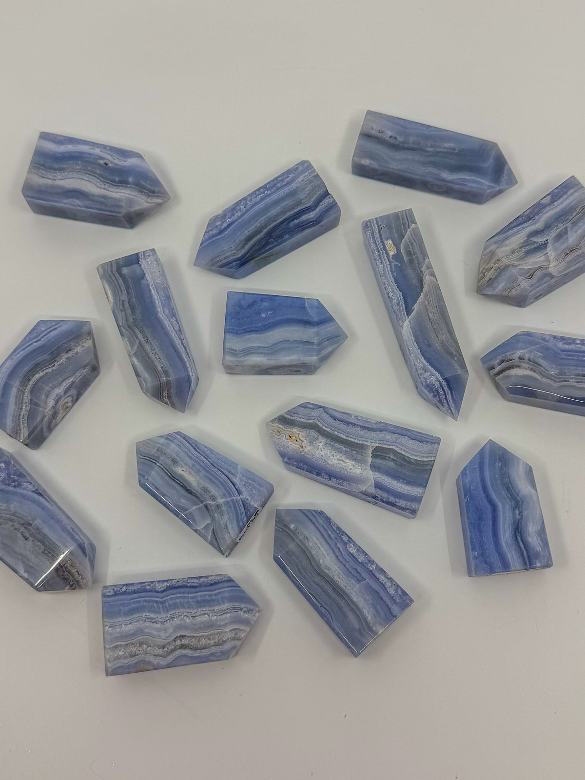 AAA Blue Lace Agate Tower