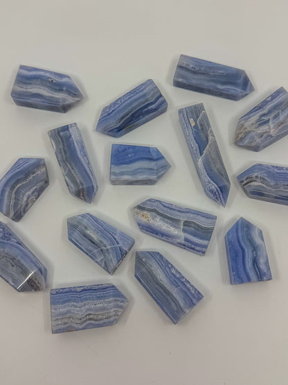 AAA Blue Lace Agate Tower