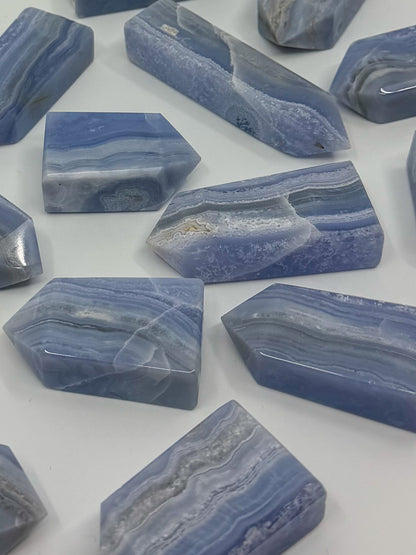 AAA Blue Lace Agate Tower