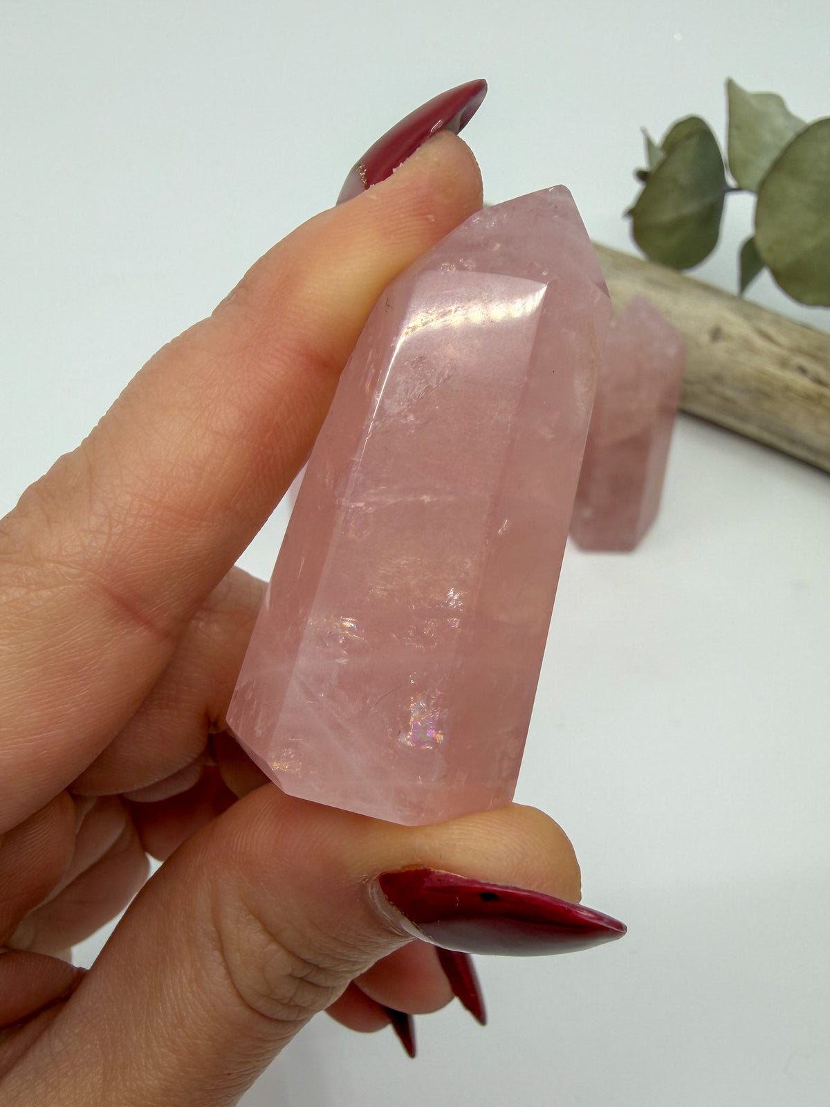 Juicy Rose Quartz Tower • Brazil