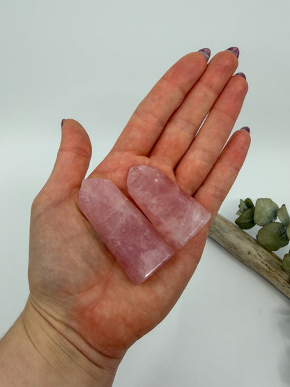 Juicy Rose Quartz Tower • Brazil