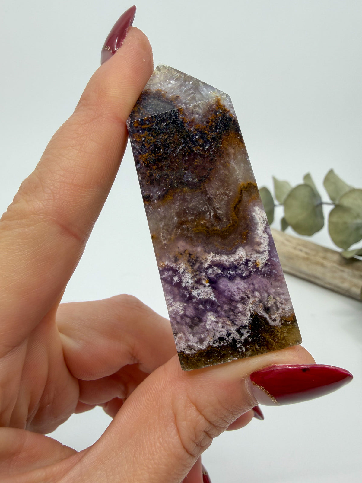 UV Reactive 'Garden' Fluorite with Pyrite Tower