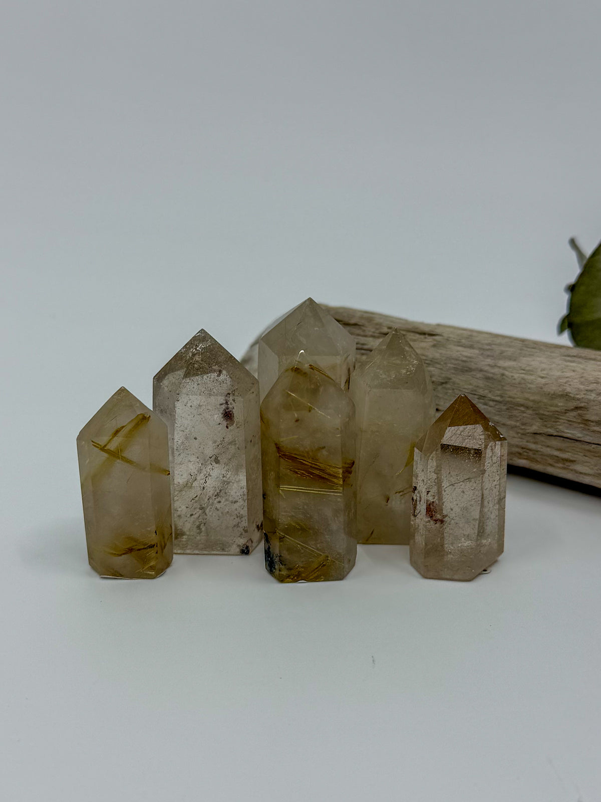 Golden Rutilated Quartz Tower
