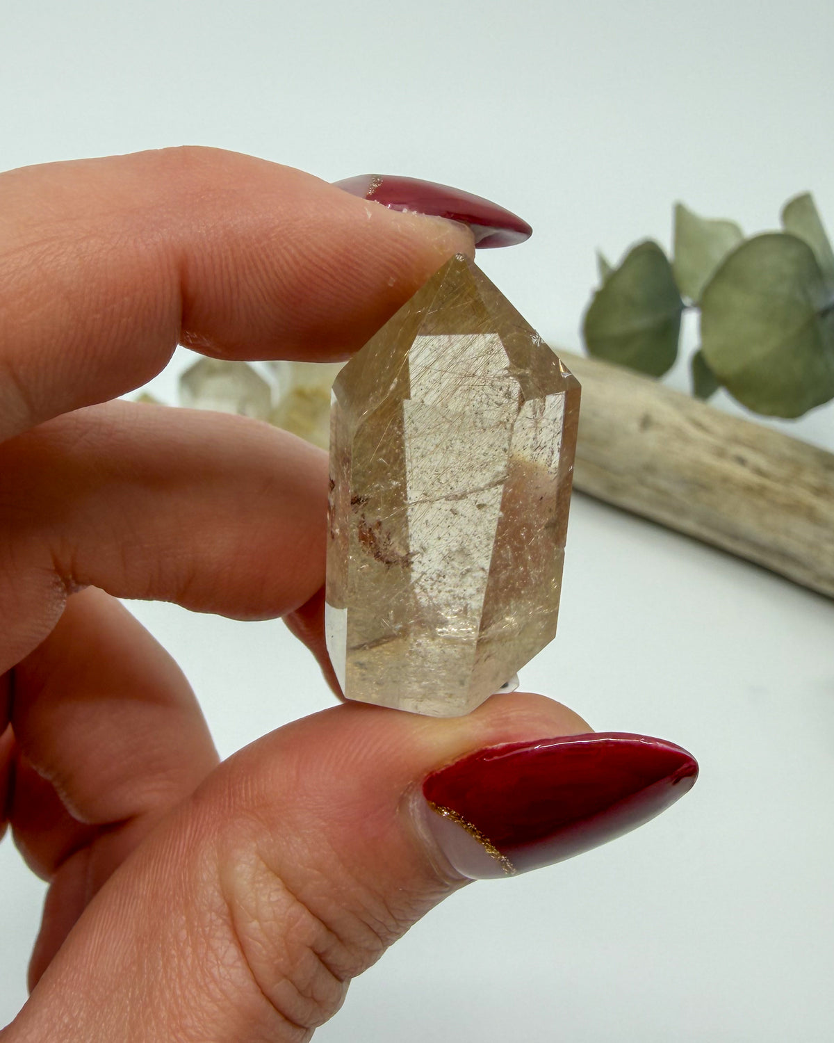 Golden Rutilated Quartz Tower