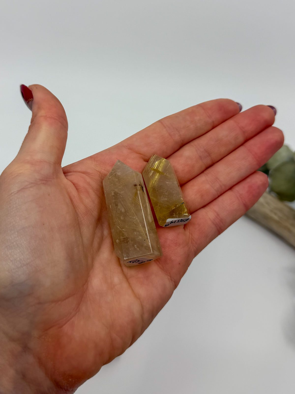 Golden Rutilated Quartz Tower
