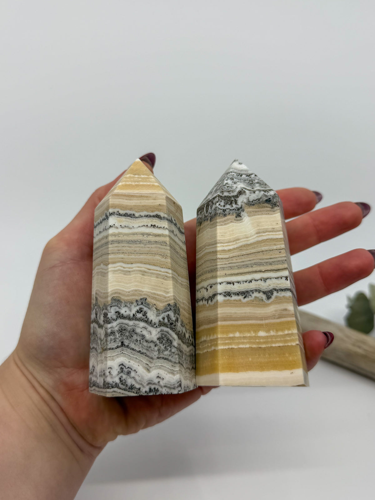 Large Dendritic Orange Calcite Chunky Tower