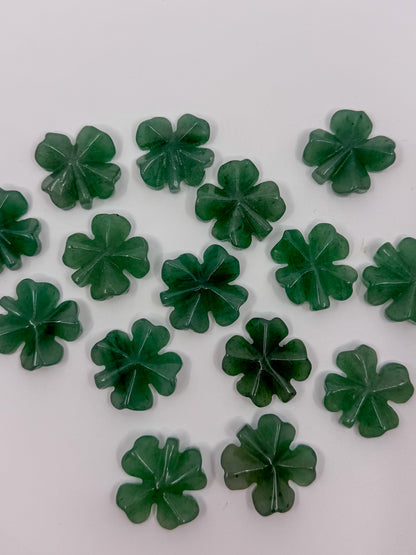 Green Aventurine Clover