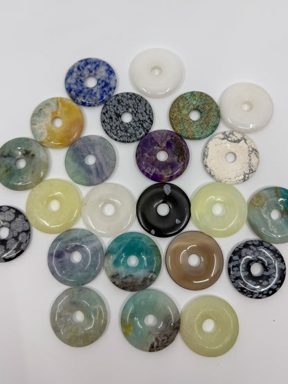 Mixed Donut (Pi Stone) Carving