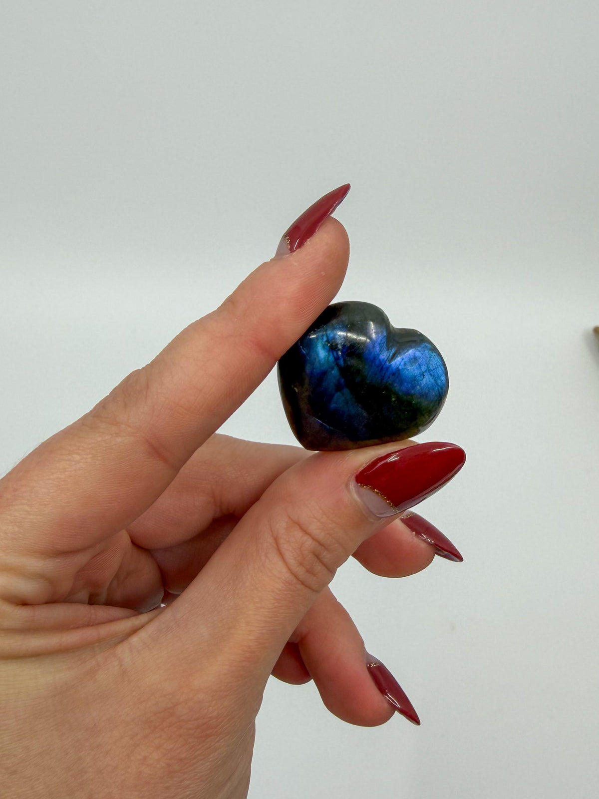 Labradorite Mini Heart