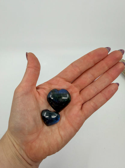 Labradorite Mini Heart