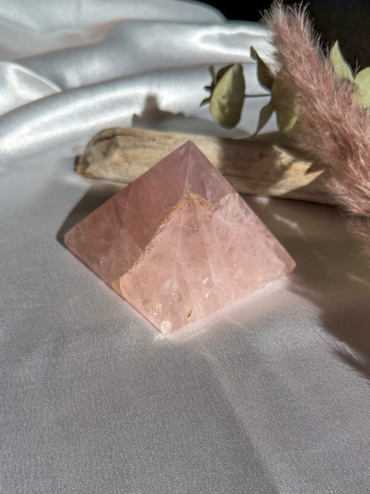 Rose Quartz Pyramid • Madagascar