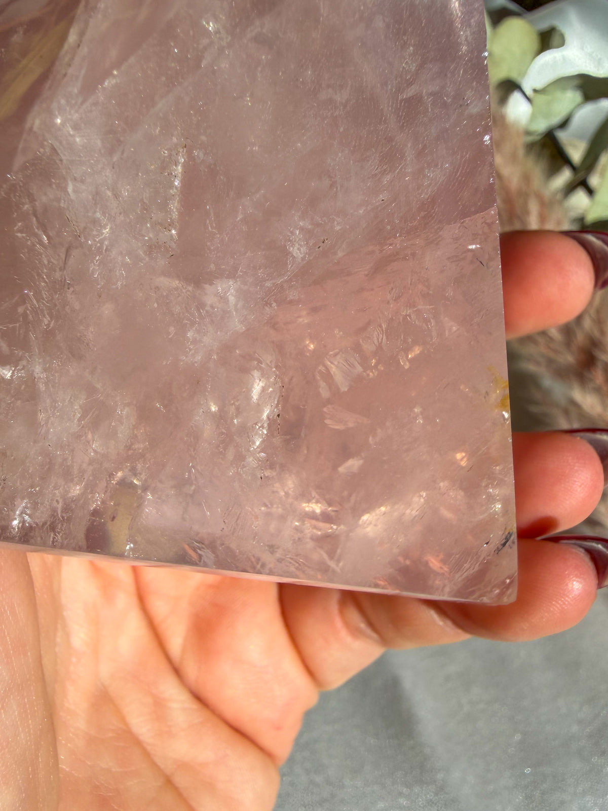 Rose Quartz Pyramid • Madagascar