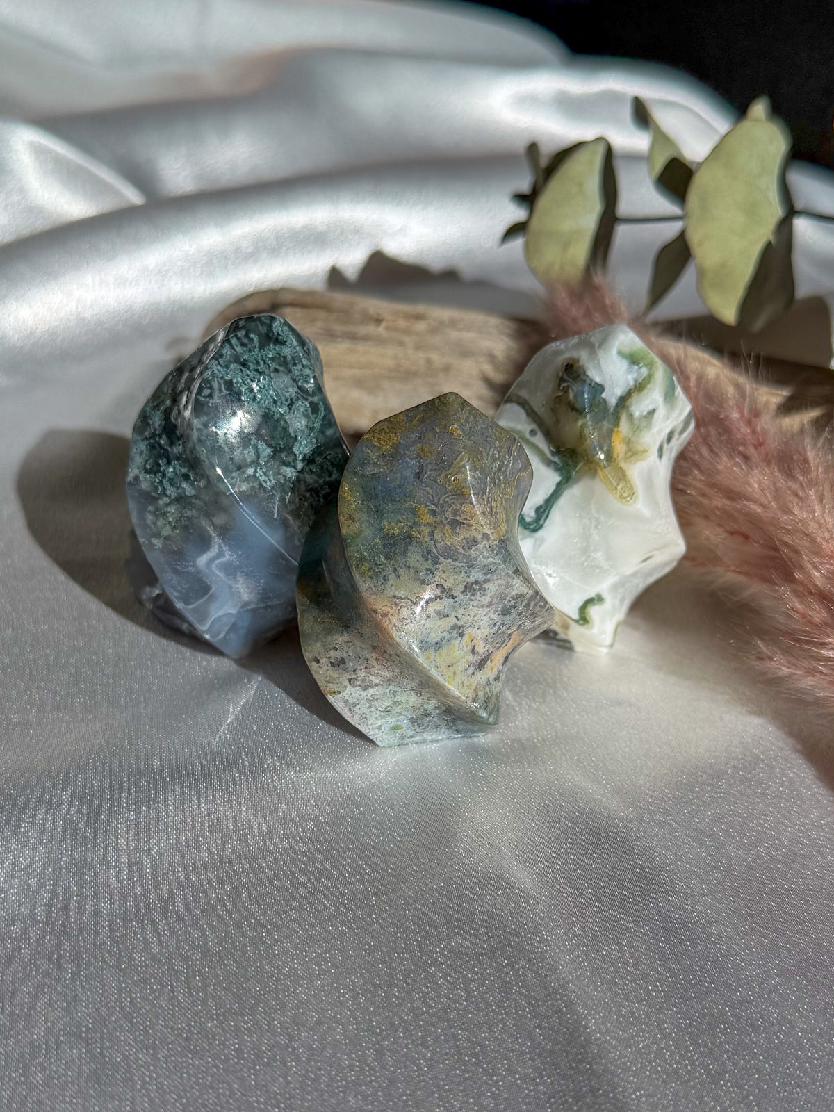 Moss Agate Swirl
