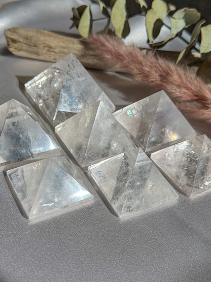 Clear Quartz Pyramid • Brazil