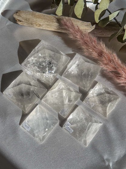 Clear Quartz Pyramid • Brazil