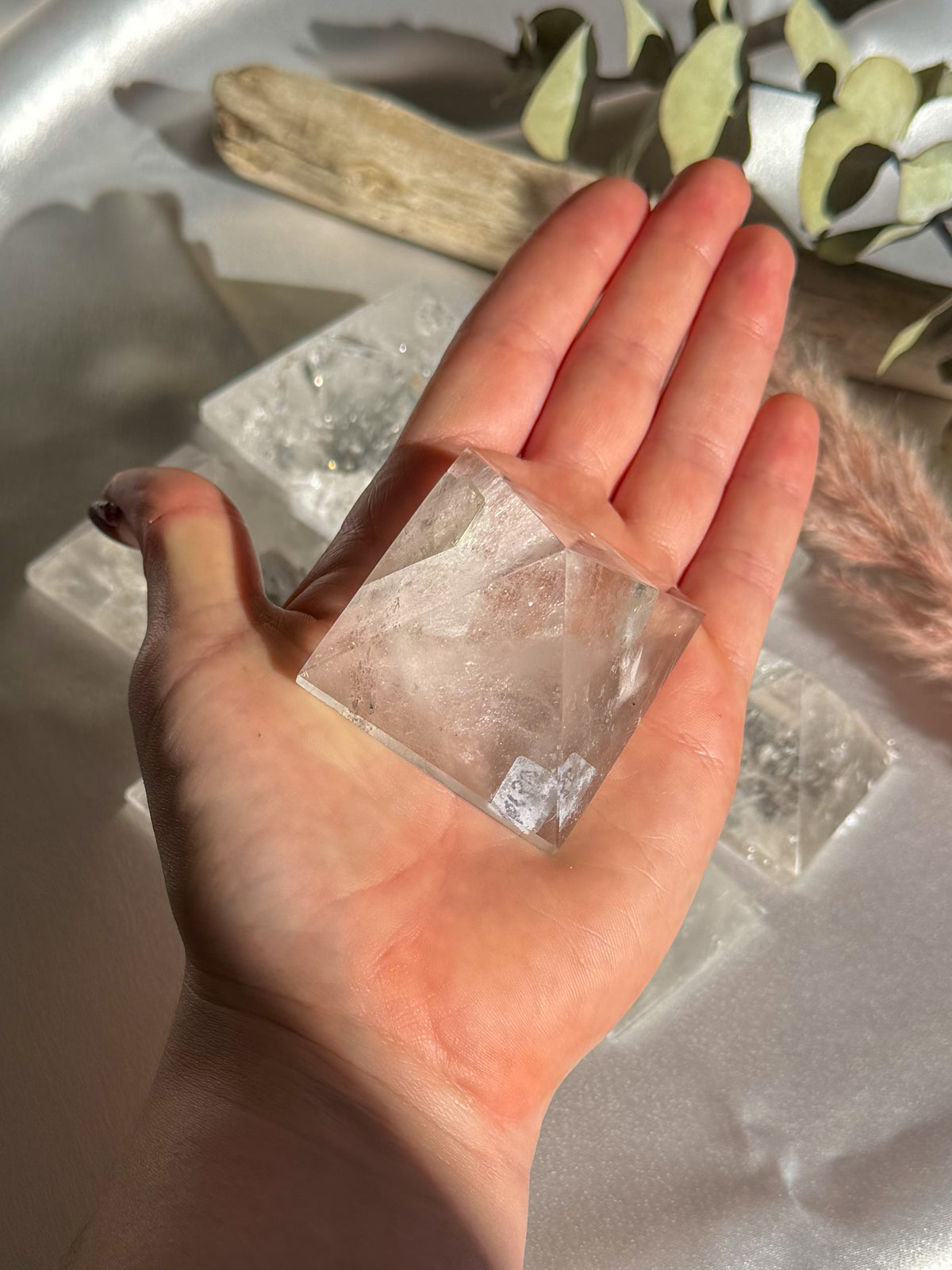 Clear Quartz Pyramid • Brazil