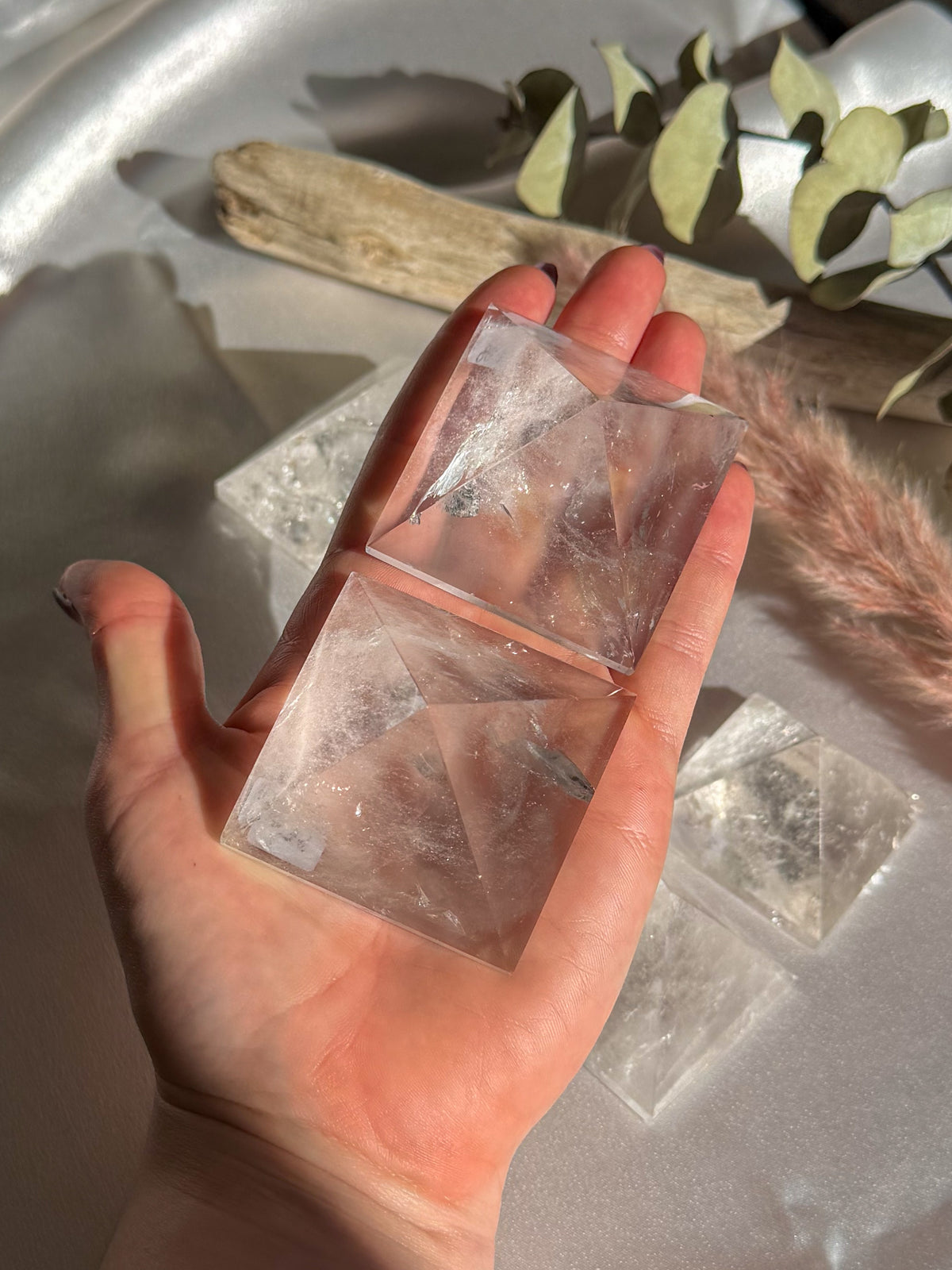 Clear Quartz Pyramid • Brazil