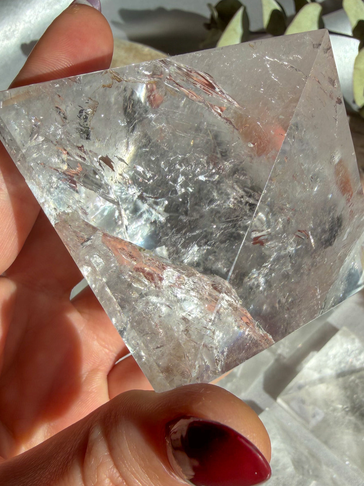 Clear Quartz Pyramid • Brazil
