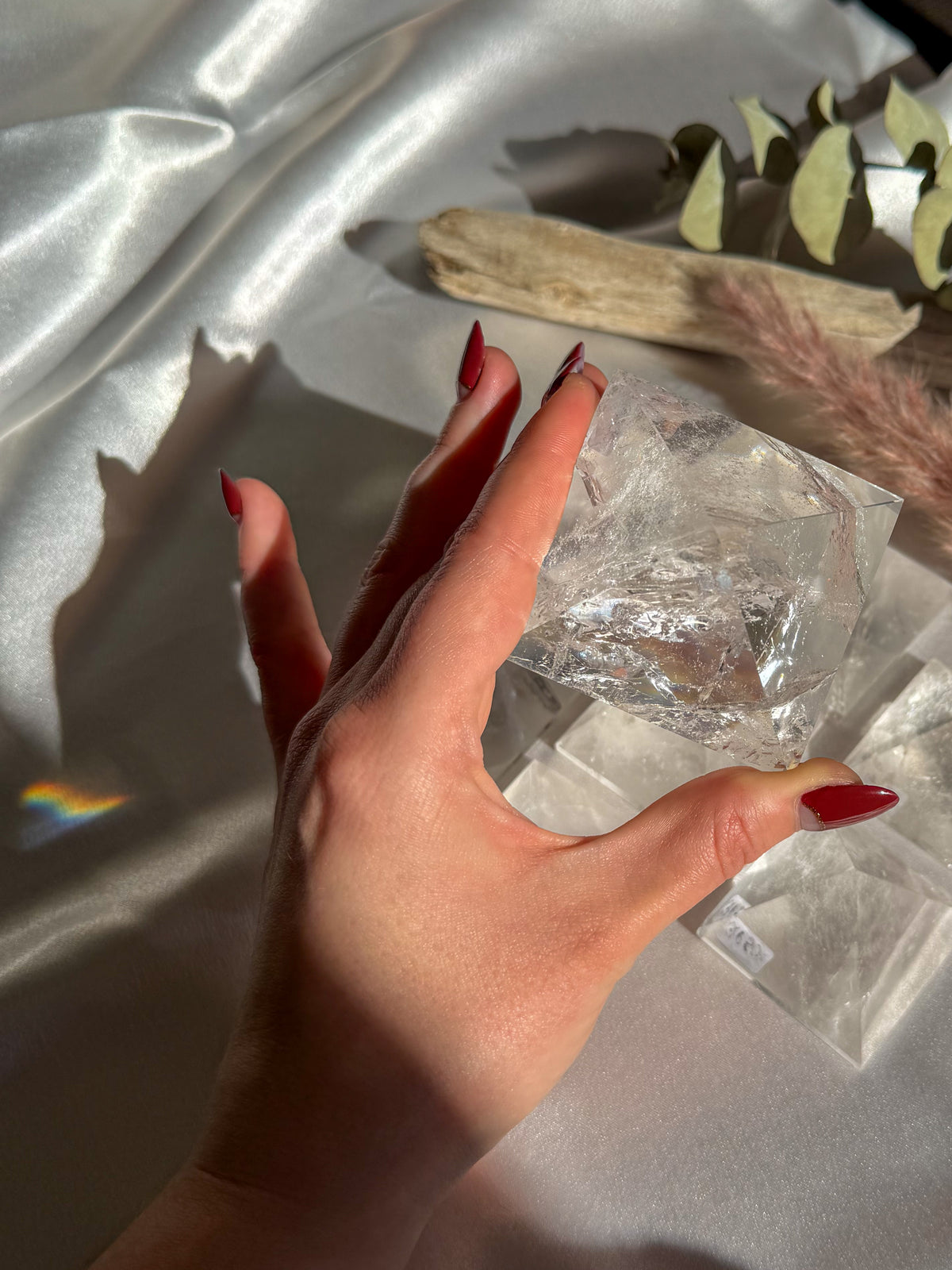Clear Quartz Pyramid • Brazil