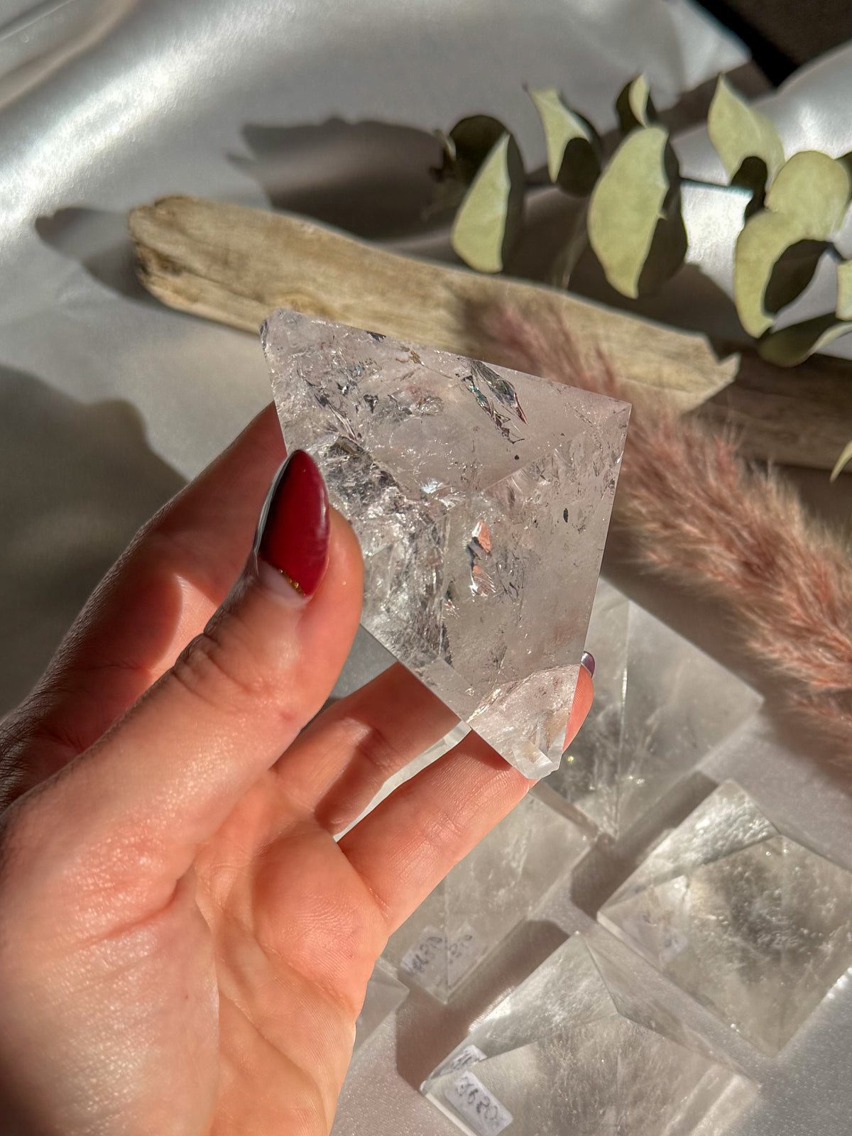 Clear Quartz Pyramid • Brazil