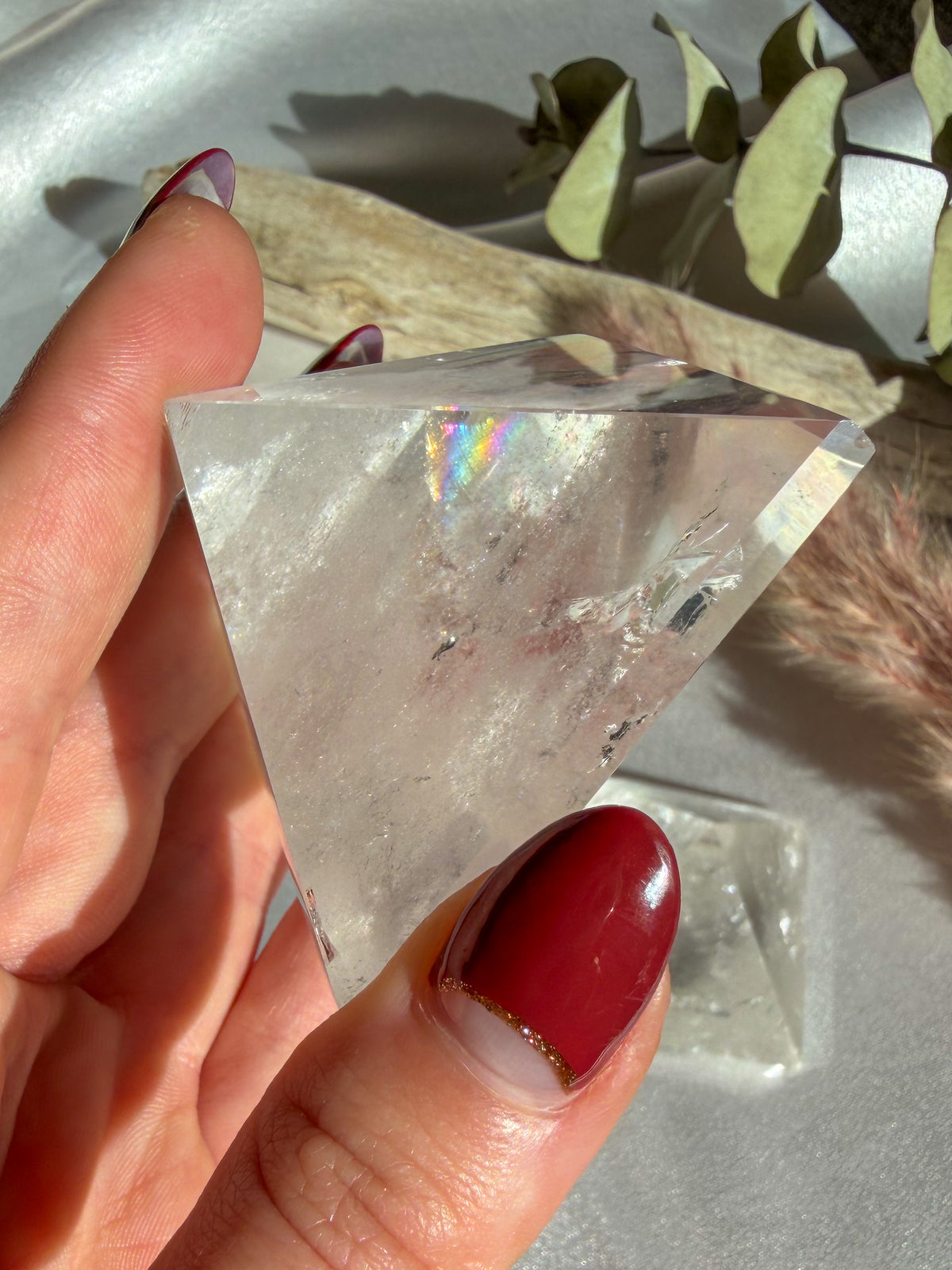 Clear Quartz Pyramid • Brazil