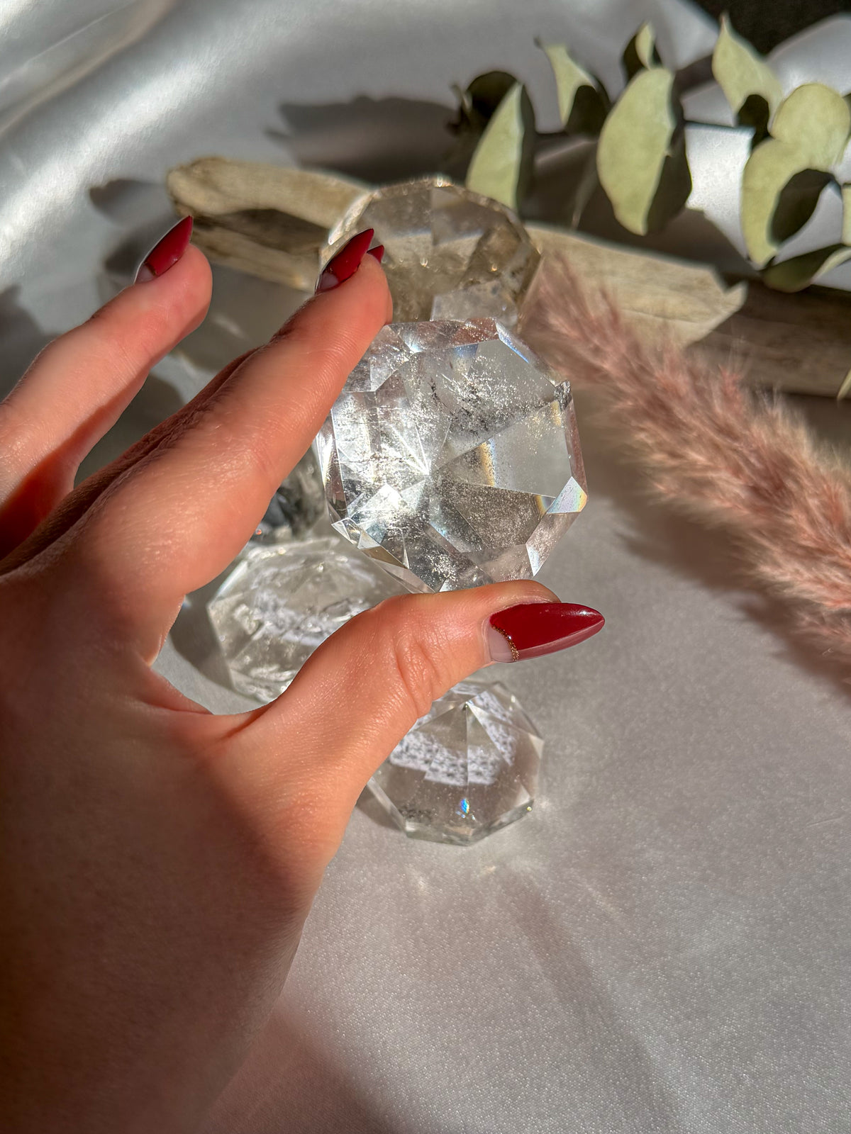 Clear Quartz Diamond