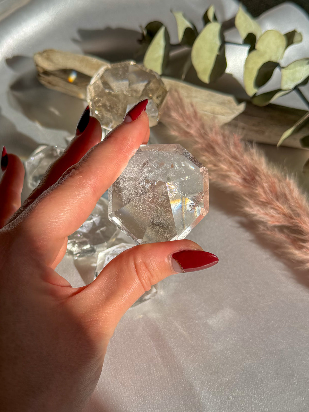 Clear Quartz Diamond