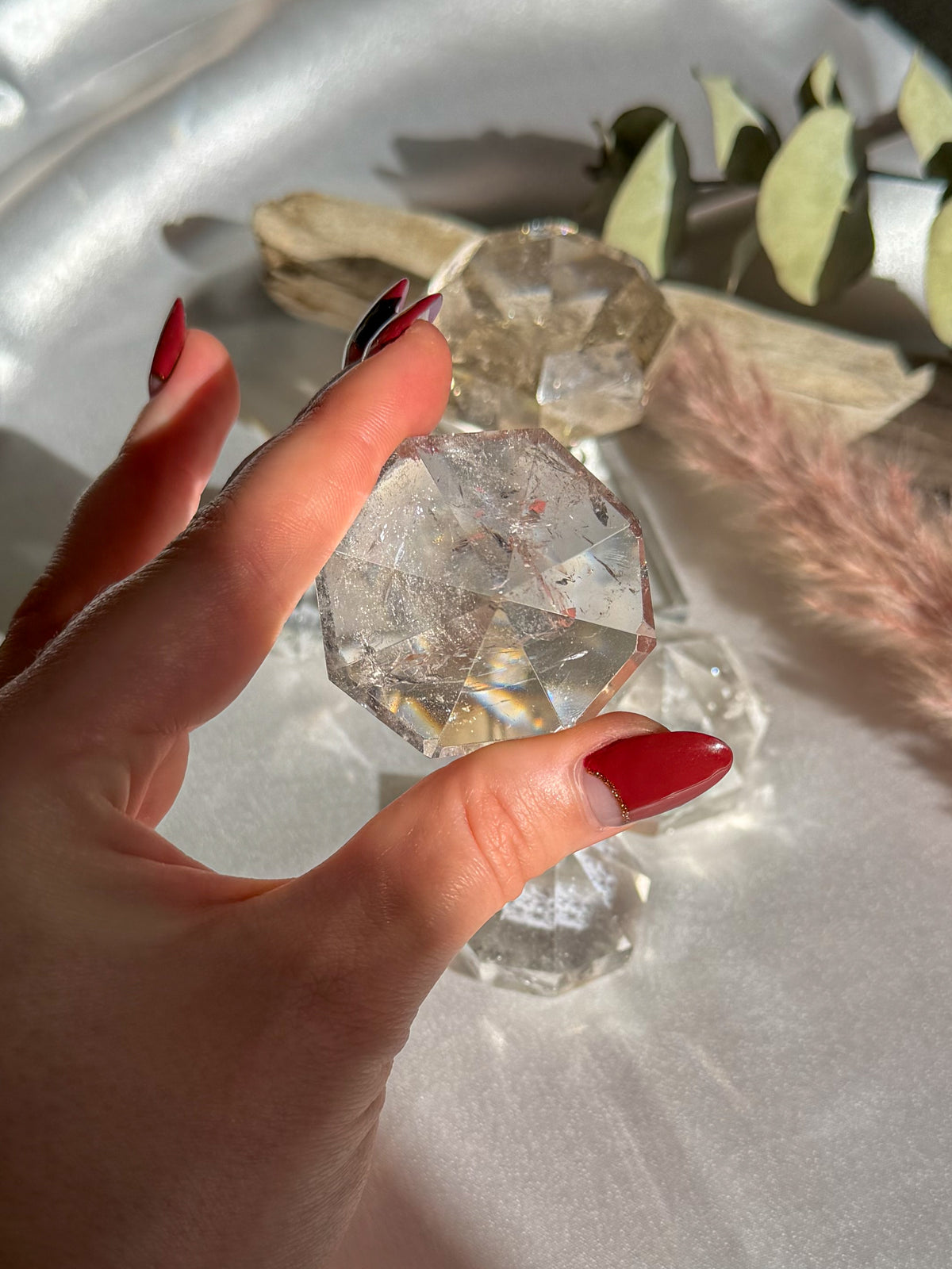 Clear Quartz Diamond