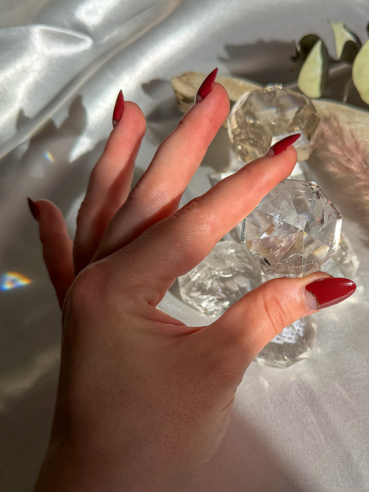 Clear Quartz Diamond