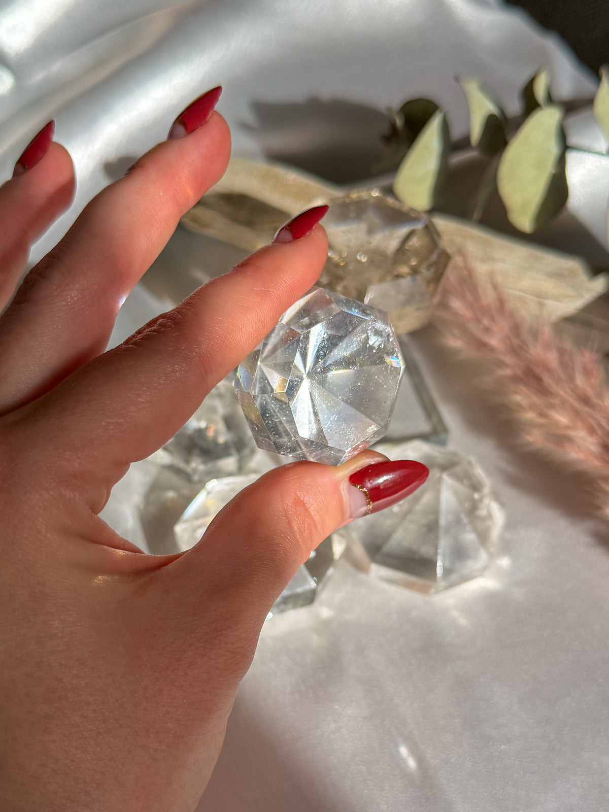 Clear Quartz Diamond