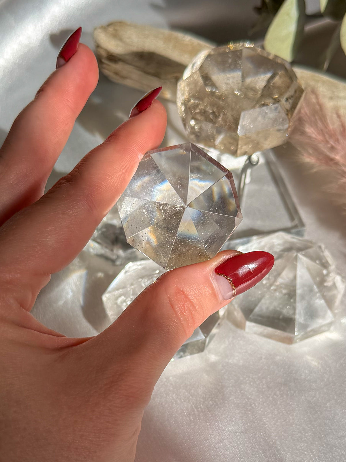 Clear Quartz Diamond