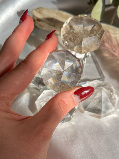 Clear Quartz Diamond