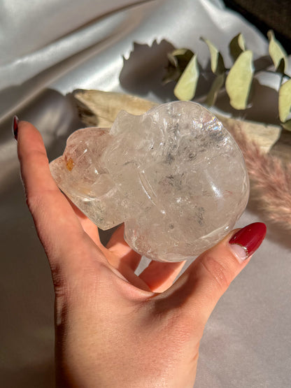 Clear Quartz Large Skull
