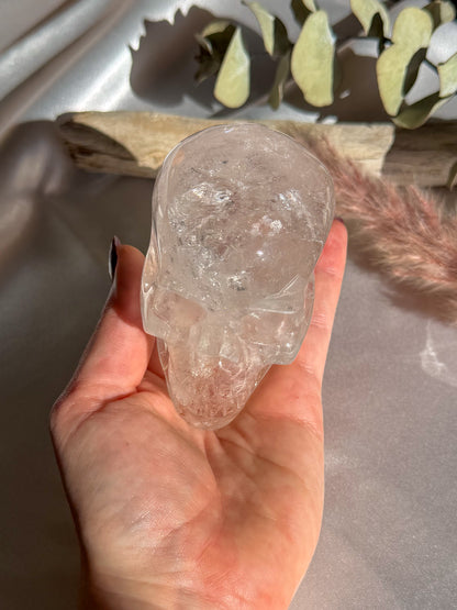 Clear Quartz Large Skull