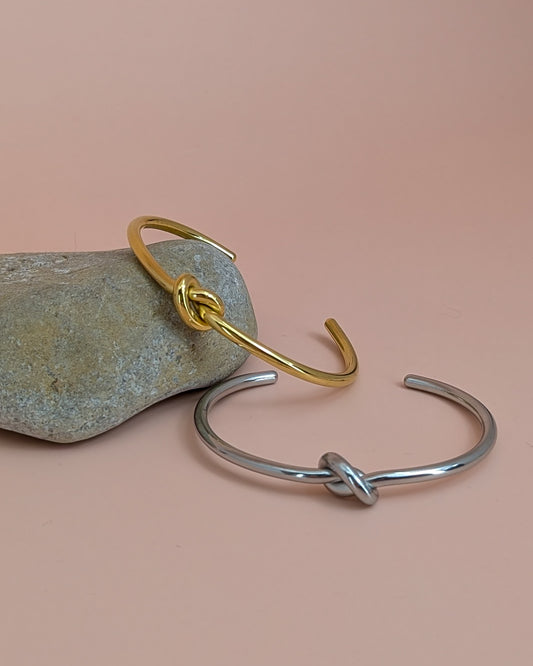 The Eternity | Knotted Bangle Bracelet