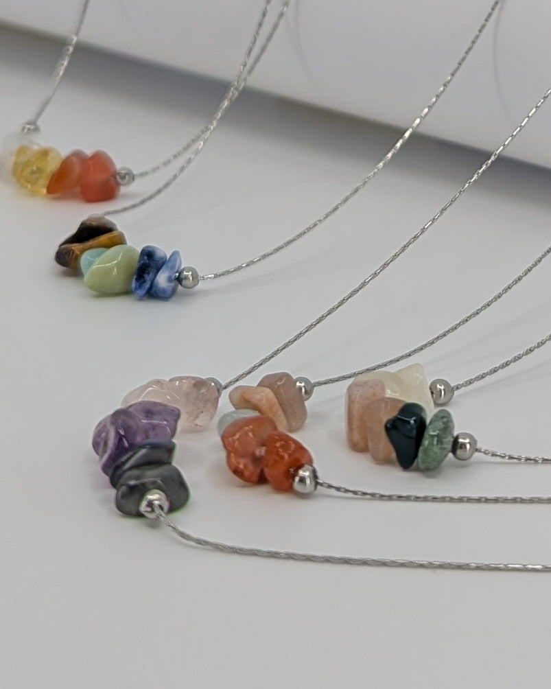 The Dainty Chip | Handmade Intention Necklace