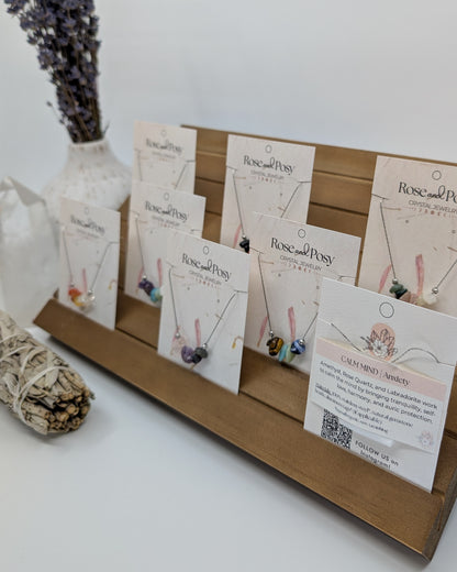 The Dainty Chip | Handmade Intention Necklace