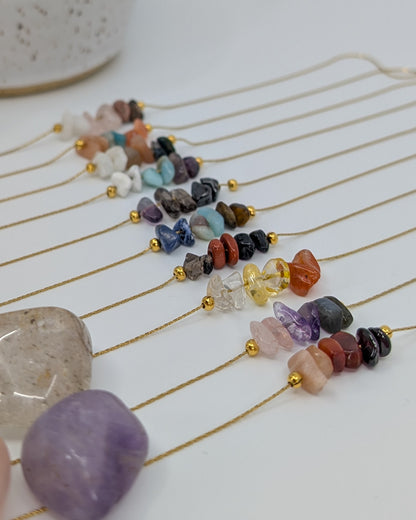 The Dainty Chip | Handmade Intention Necklace