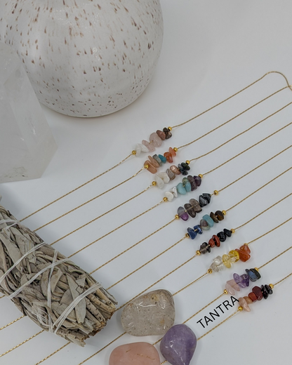 The Dainty Chip | Handmade Intention Necklace