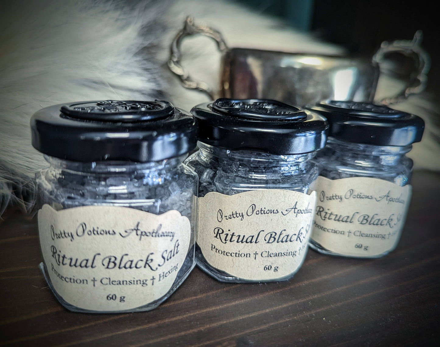 Ritual Black Salt | Pretty Potions Apothecary
