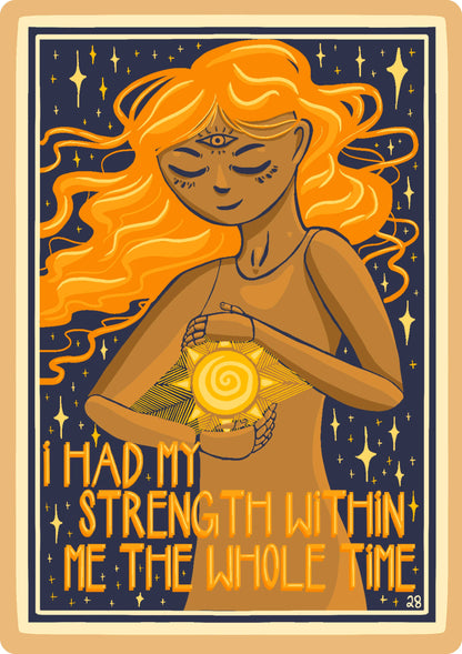 Sun-Steeped Affirmation Deck