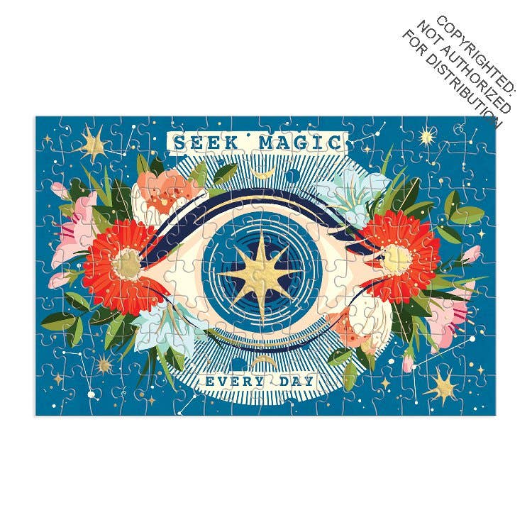 Seek Magic Every Day 128 Piece Matchbox Puzzle