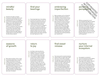 Nature Meditations Deck | Kenya Jackson-Saulters