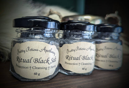 Ritual Black Salt | Pretty Potions Apothecary