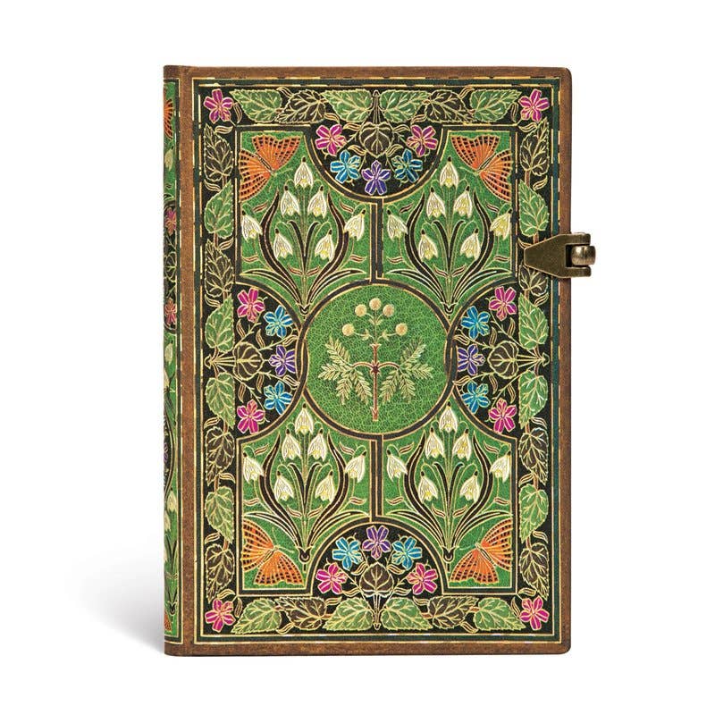 Poetry in Bloom Mini Lined Hardcover Journal, 208pg, 85GSM by Paperblanks (