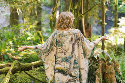 Earth & Sky Bohemian Goddess Starduster Kimono | Market of Stars